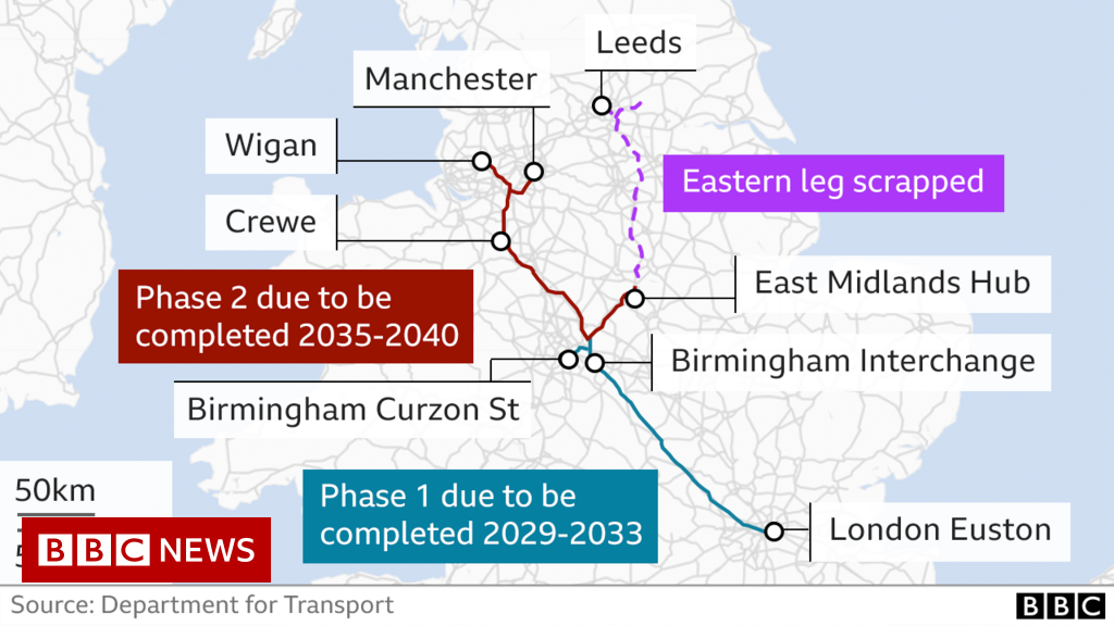 HS2 Leeds link cut amid promise to transform rail