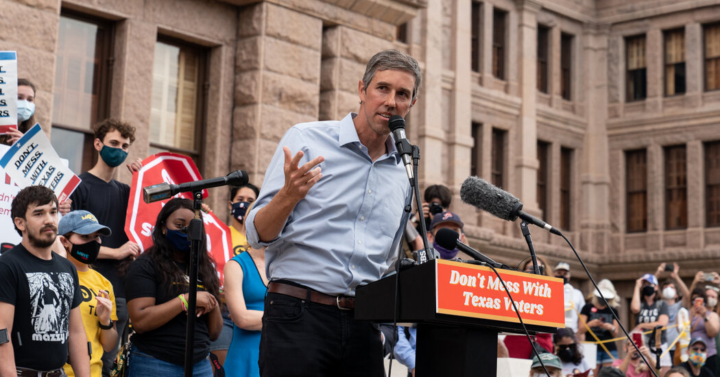 Beto O’Rourke Announces Run for Texas Governor, Testing Democrats’ Strength