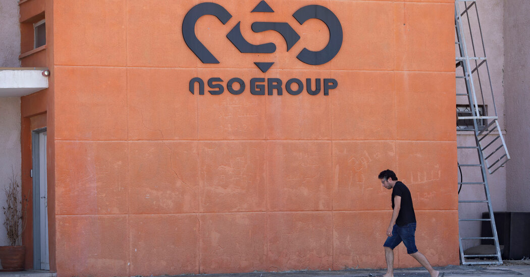 The U.S. blacklists the NSO Group, an Israeli spyware firm.
