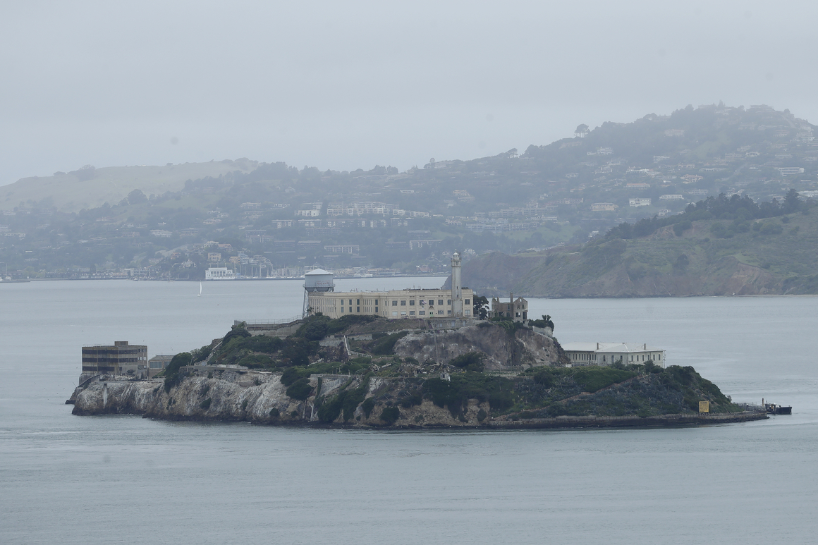 At Alcatraz Island, Haaland highlights Indigenous progress