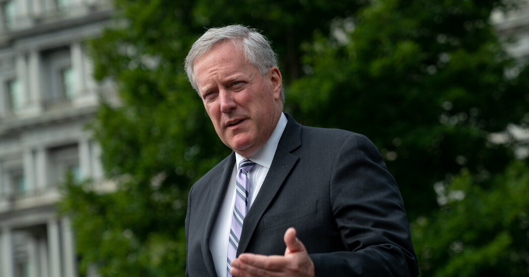 In a Reversal, Meadows Refuses to Cooperate With Jan. 6 Inquiry