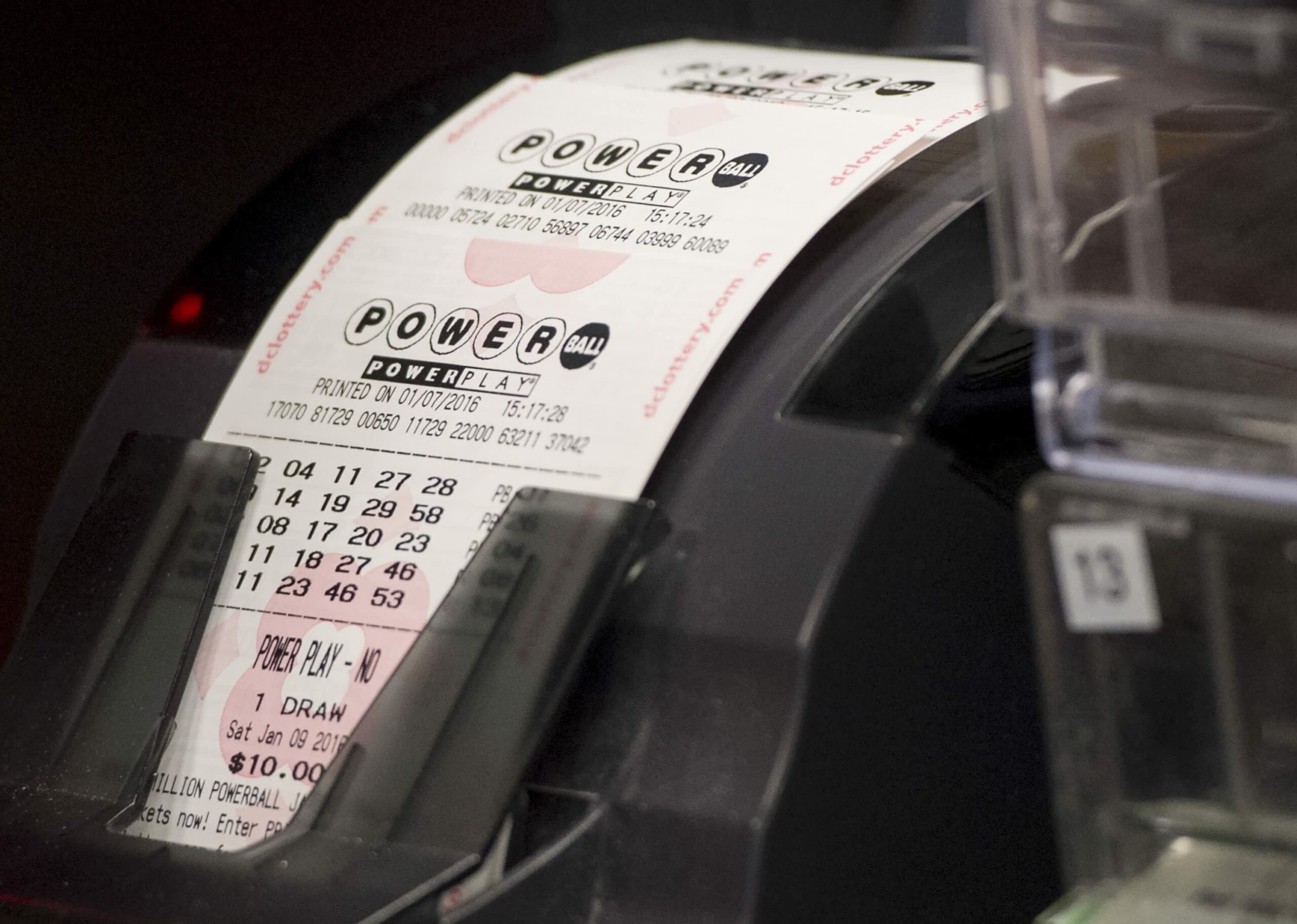 Powerball’s top prize is $483 million. This year, $2 billion was won