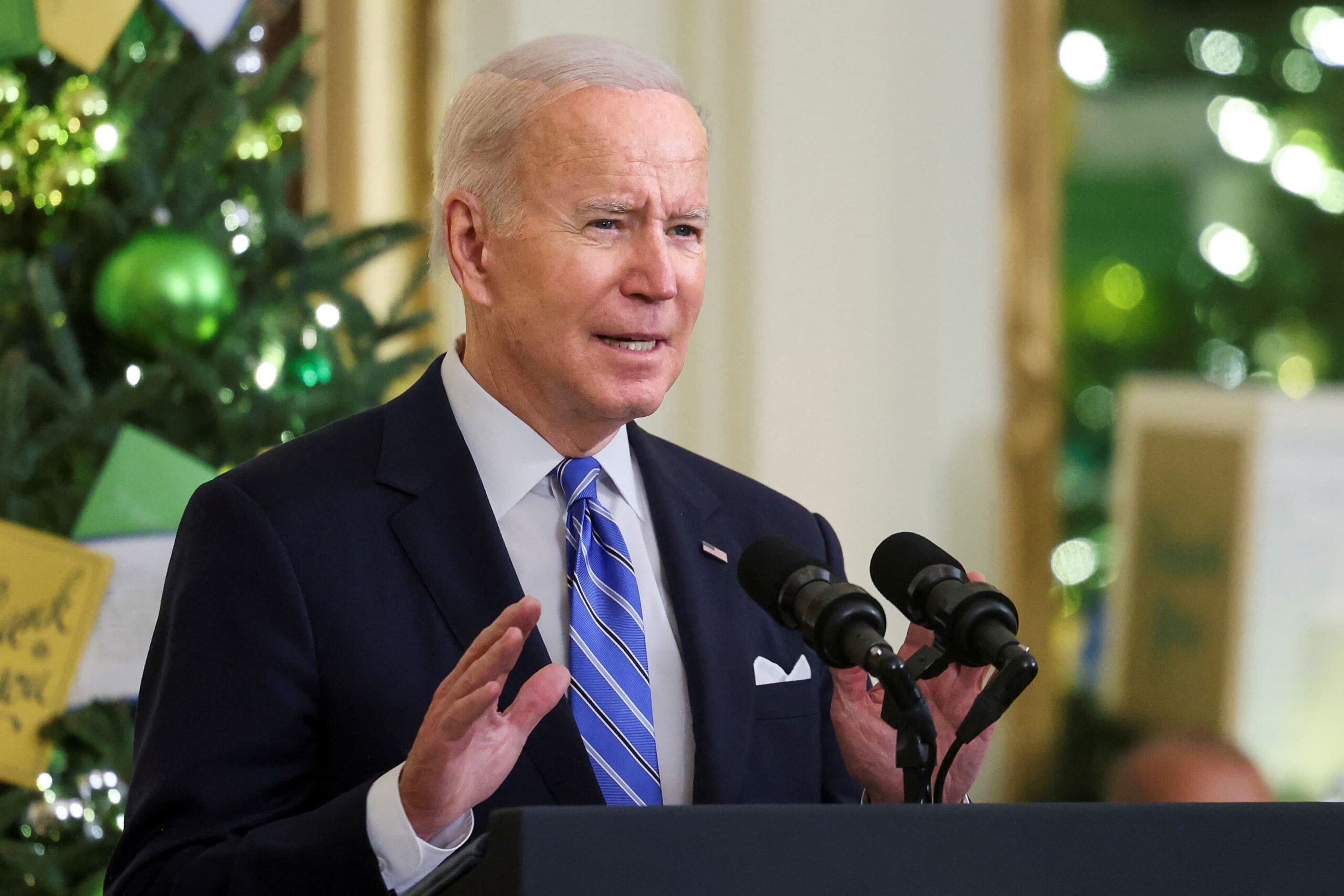 Biden wishes he thought about ordering 500 million at-home Covid tests 2 months ago