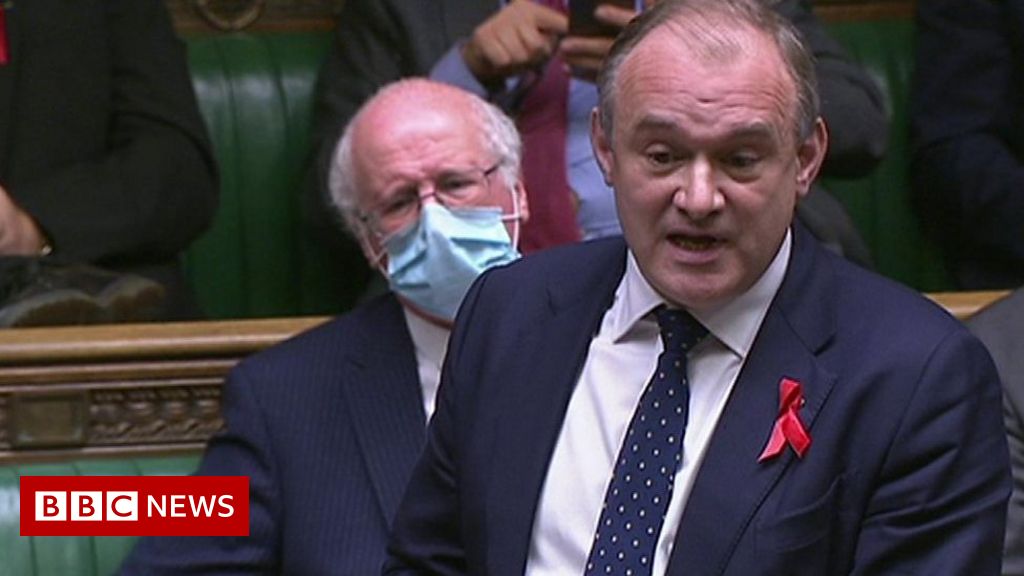 PMQs: Ed Davey and Boris Johnson on farming payments