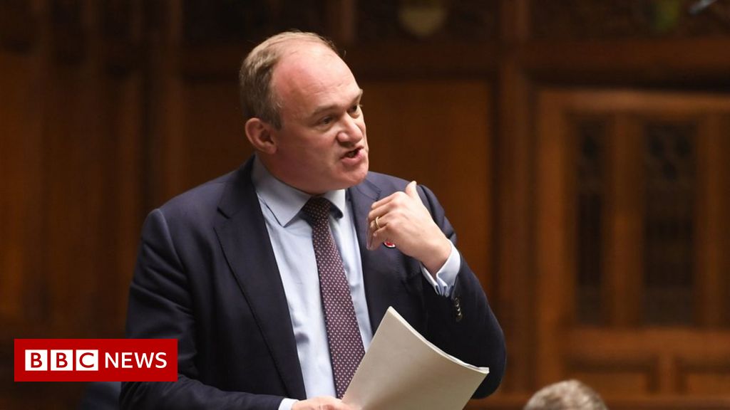 Ed Davey: Lib Dem leader latest MP to self-isolate due to Covid