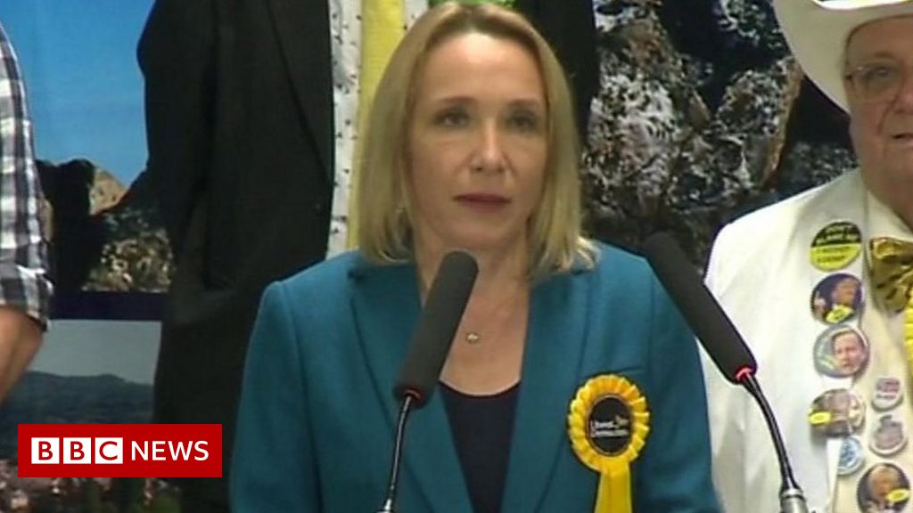 North Shropshire by-election: Lib Dem winner's victory speech