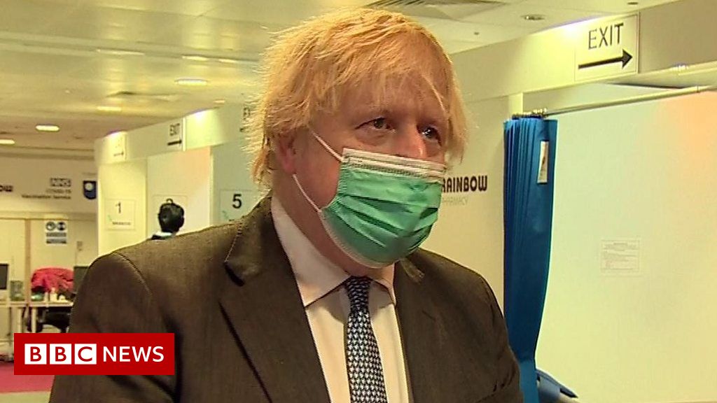 Covid: Boris Johnson says enjoy New Year but get a booster