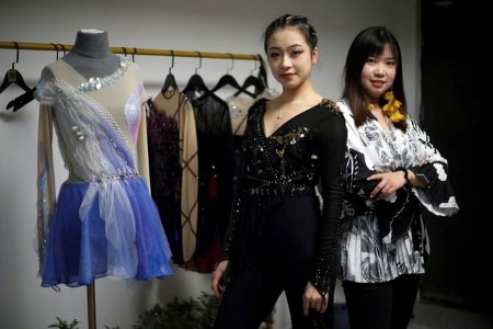 Chinese designer enjoys Olympic boost for figure skating costumes