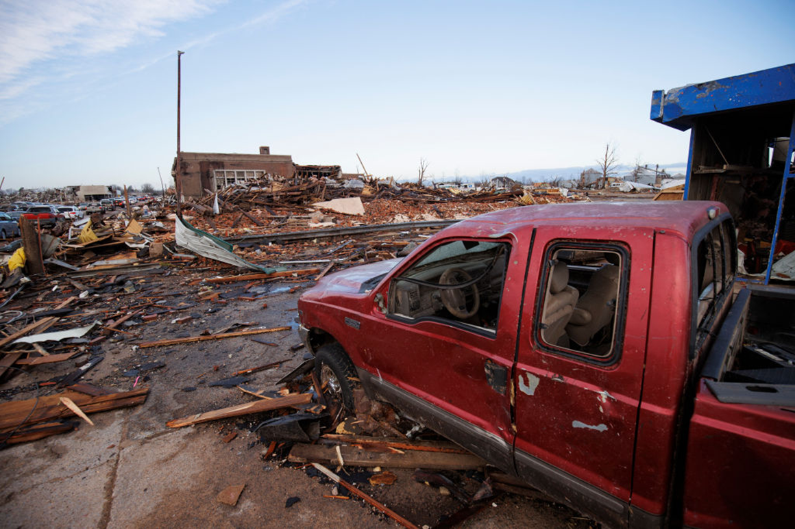 Beshear, Biden pledge relief as storm system inflicts catastrophic toll