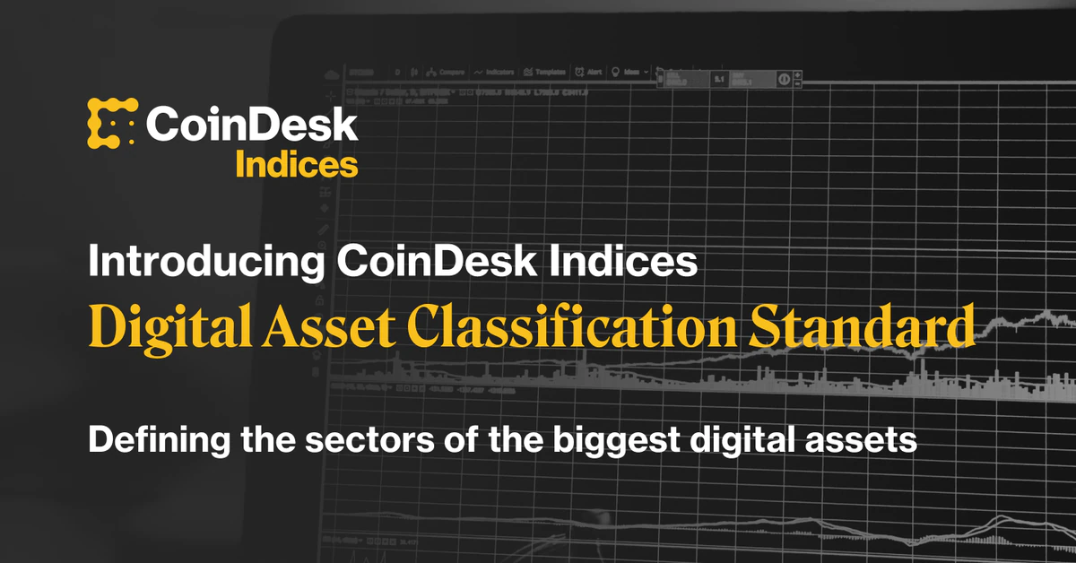 CoinDesk Indices Announces New Digital Asset Classification Standard (DACS)