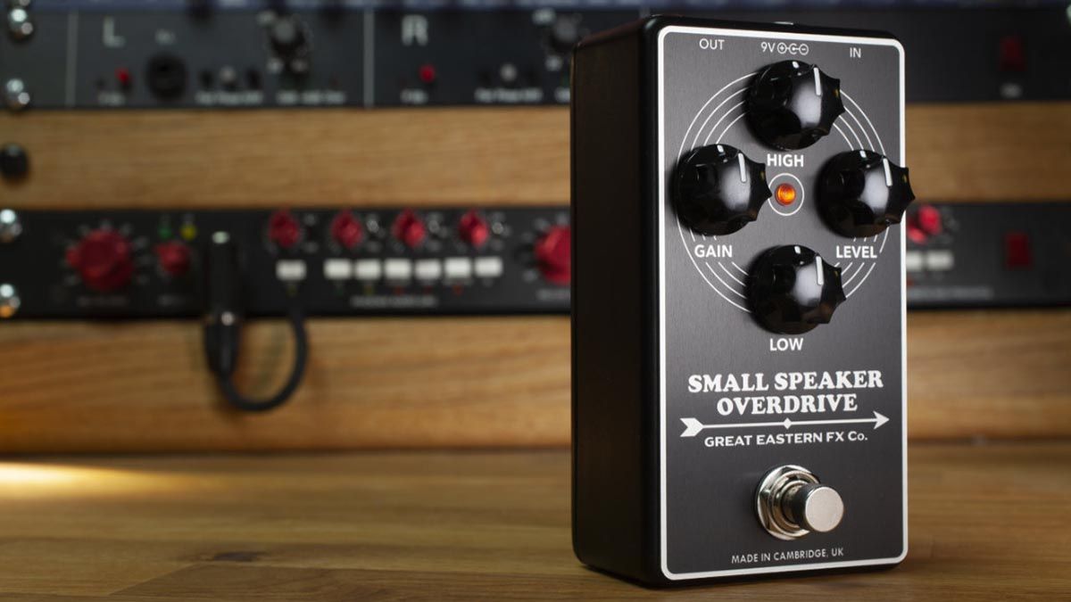Great Eastern FX Co channels the tone mojo of a cranked Fender Champ with the Small Speaker Overdrive pedal