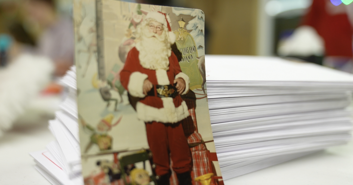 Santa’s helpers answer letters from all over the world
