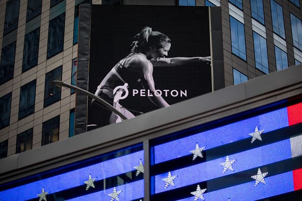 Peloton’s market value drops by $2.5 billion as shares close below IPO price