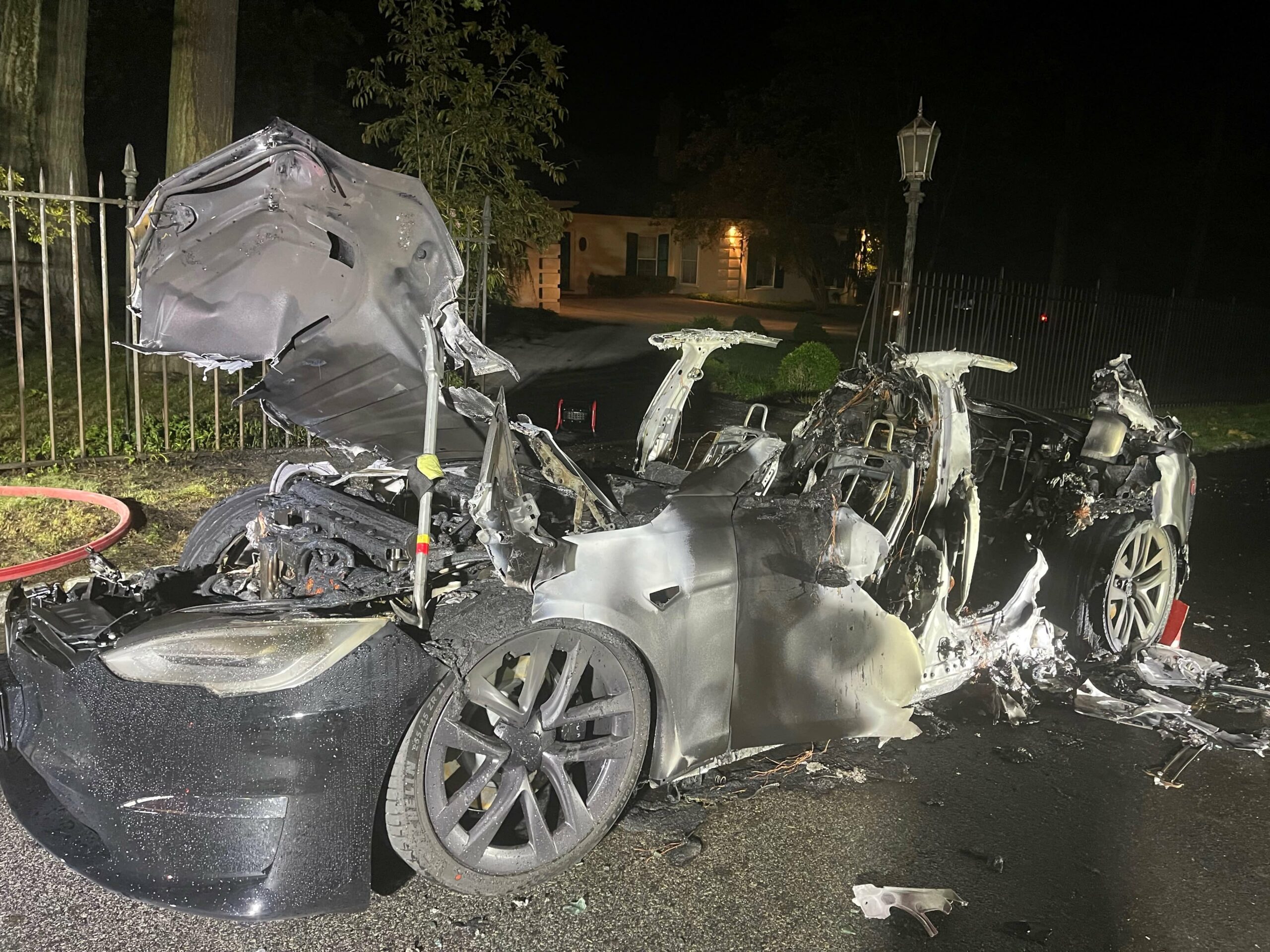 Electric vehicle fires are rare, but hard to fight — here’s why