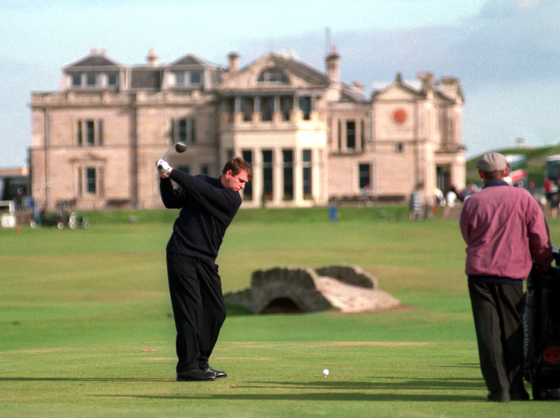 Prince Andrew ends St. Andrews golf membership