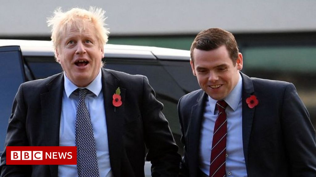 Scottish Conservative leader calls for Boris Johnson to quit