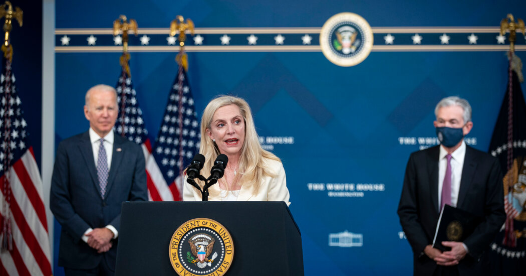 Lael Brainard, Nominee for Fed Vice Chair, Calls Inflation ‘Too High’