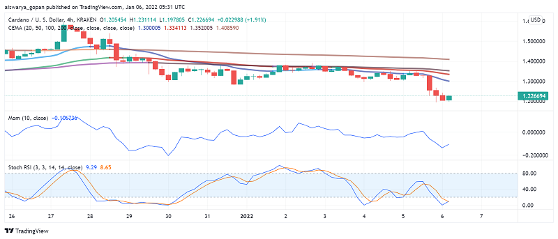 Cardano Price Analysis: Will ADA Test The Key $1 Level?