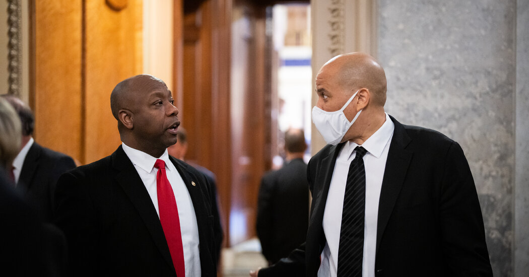 Three Black Senators Play Outsized Roles in Voting Rights Debate