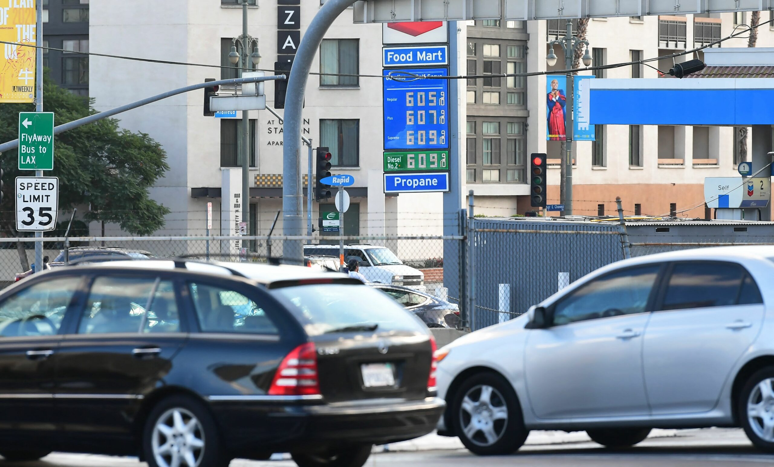 Gas prices climb to highest level in more than 7 years as oil surges above $90