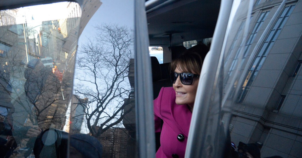 Sarah Palin Will Continue Testimony in New York Times Libel Trial