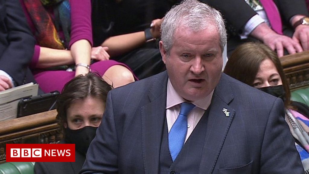 PMQs: Blackford and Johnson on Downing Street flat party claim