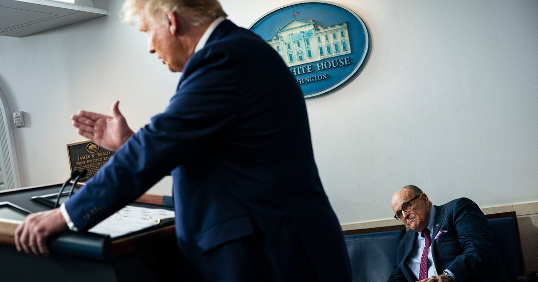 Trump Had Role in Weighing Proposals to Seize 2020 Election Voting Machines