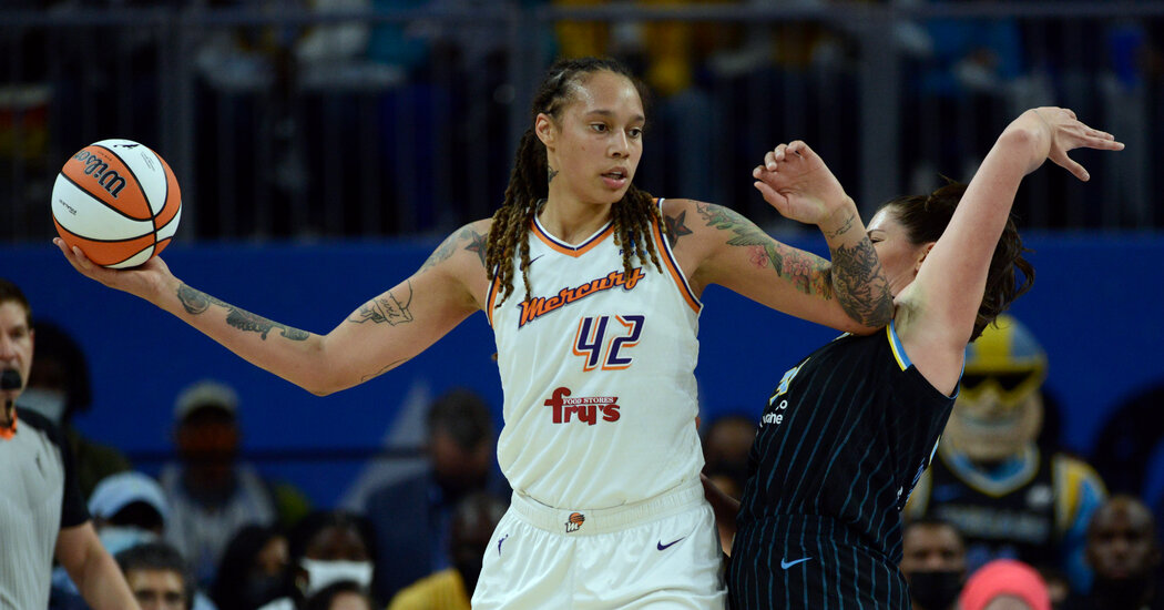 WNBA Center Brittney Griner Is Detained in Russia