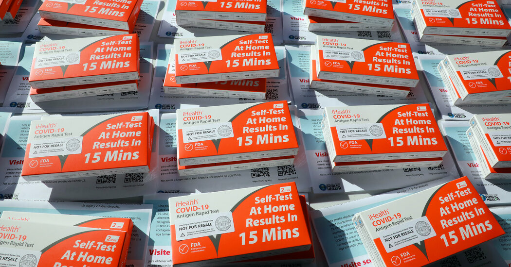 Biden offers more free coronavirus tests although demand has slowed.