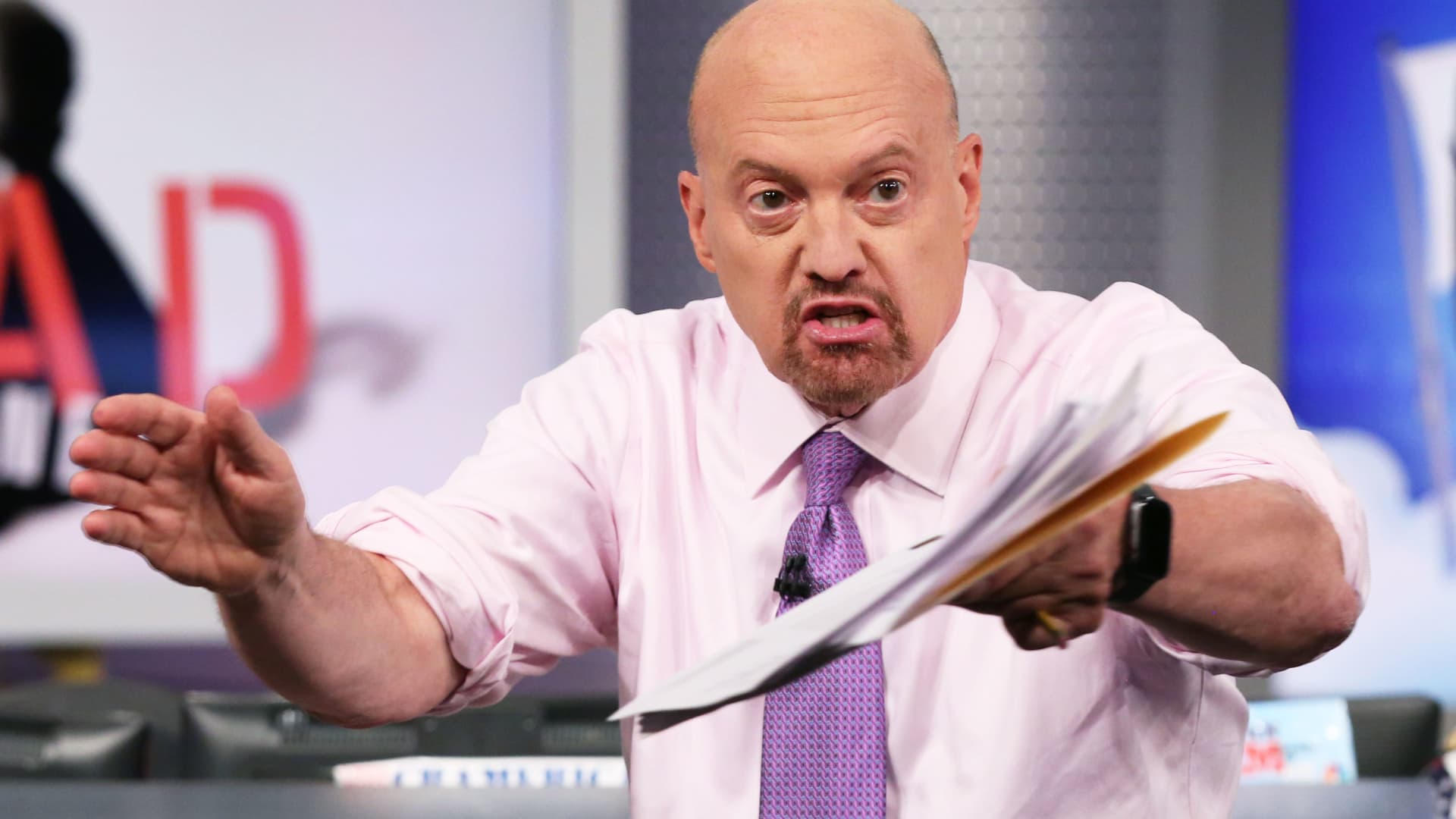 The market could reach an ‘investable’ bottom after analysts cut earnings estimates, Jim Cramer says
