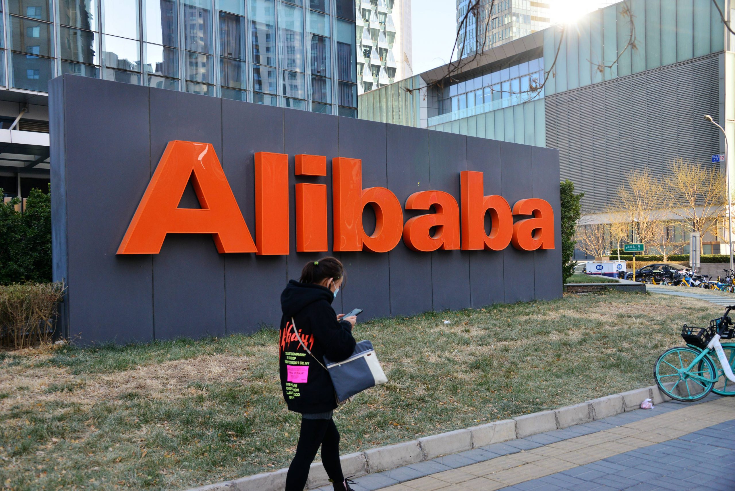 U.S.- listed China shares are tumbling again with Alibaba down 9%