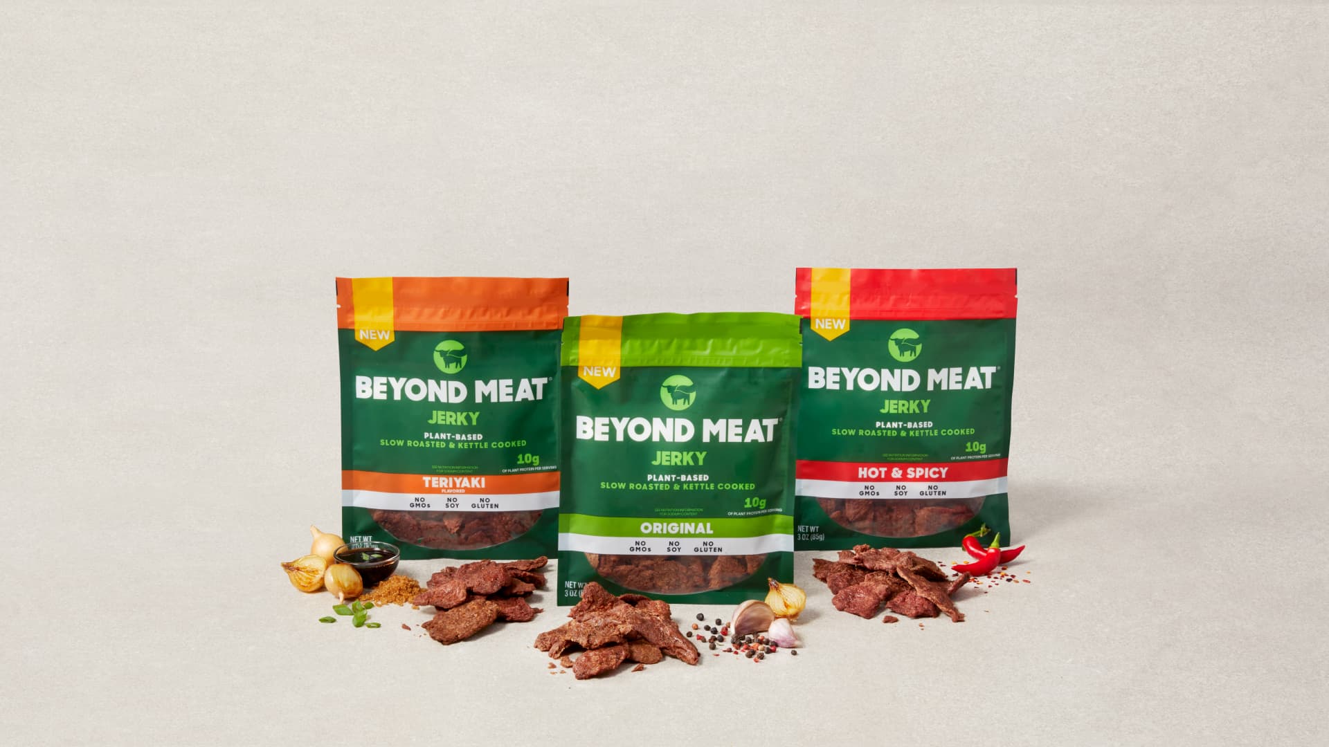 Beyond Meat, PepsiCo meatless jerky launches