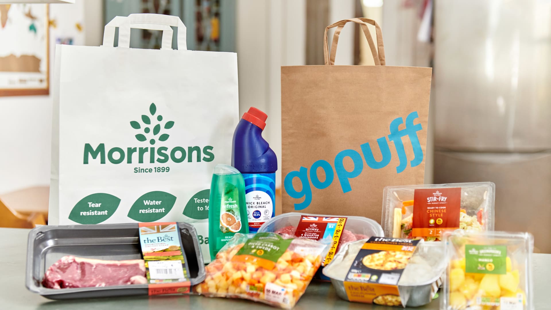 Gopuff partners with Morrisons in UK for speedy grocery delivery