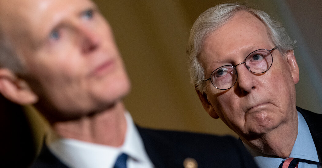 Why Rick Scott and Mitch McConnell Are Feuding Over Midterm Elections