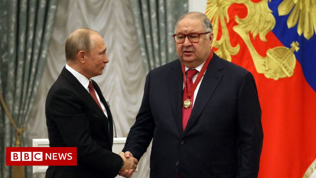Ukraine: UK sanctions oligarchs Alisher Usmanov and Igor Shuvalov