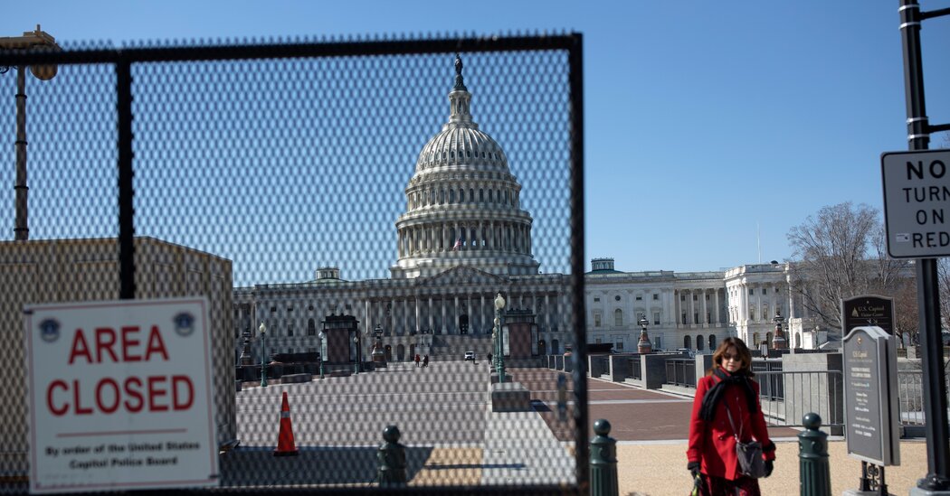 Bracing for Biden and Protests, Officials Fortify the Capitol