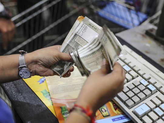 Indian rupee near all-time low against UAE dirham