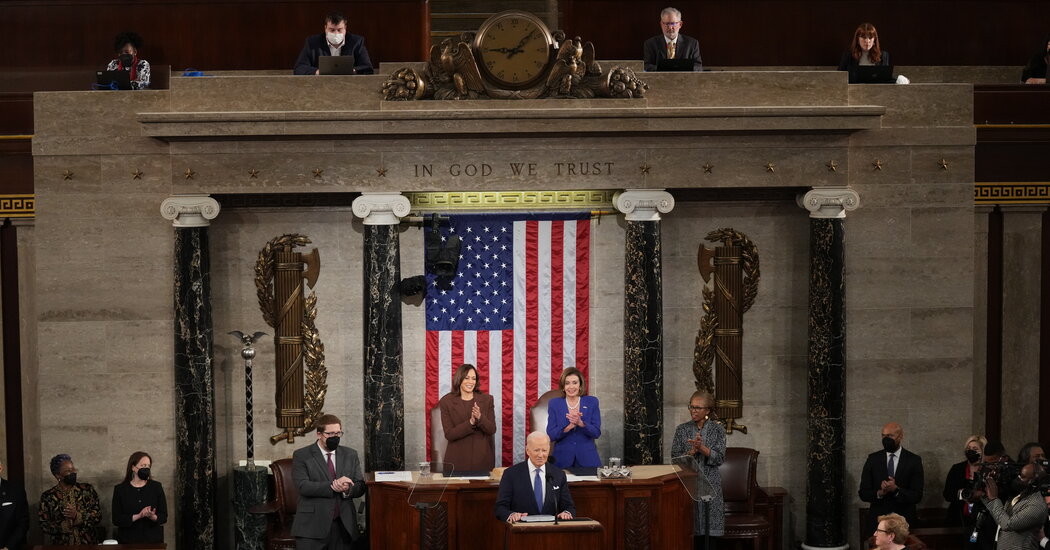 In His First Address, Biden Focuses on Global Unity Against Russia’s Invasion