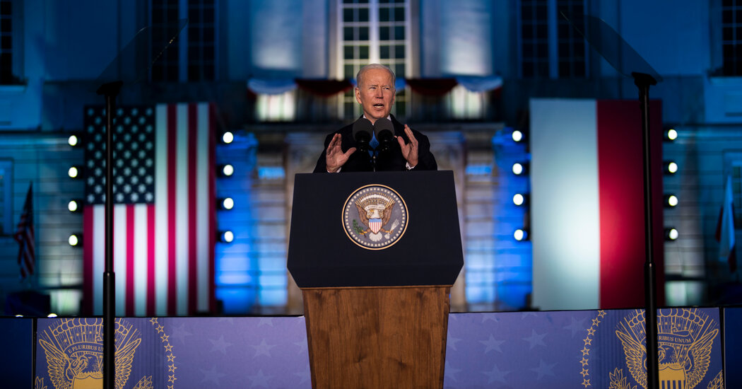 Biden Says of Condemning Putin: ‘I Make No Apologies’