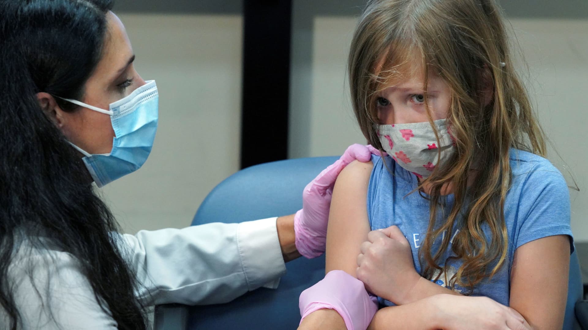 Pfizer asks FDA to authorize third Covid vaccine shot for children 5 to 11 years old