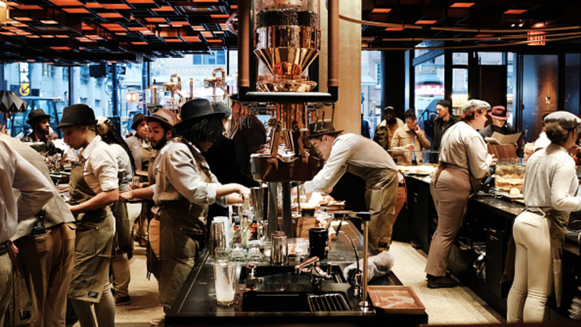 Starbucks’ New York City Reserve Roastery becomes the 9th cafe to unionize