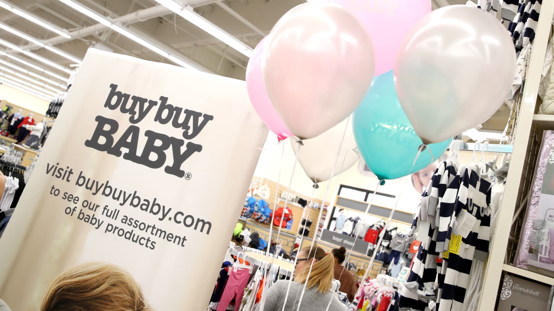 Bed Bath & Beyond stock jumps on report company received bids for Buybuy Baby unit