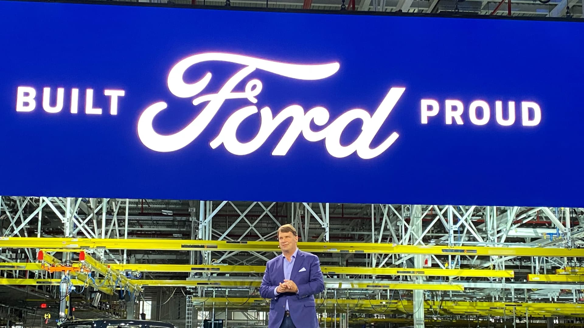 Ford cuts 580 U.S. salaried, agency workers as it restructures for EVs