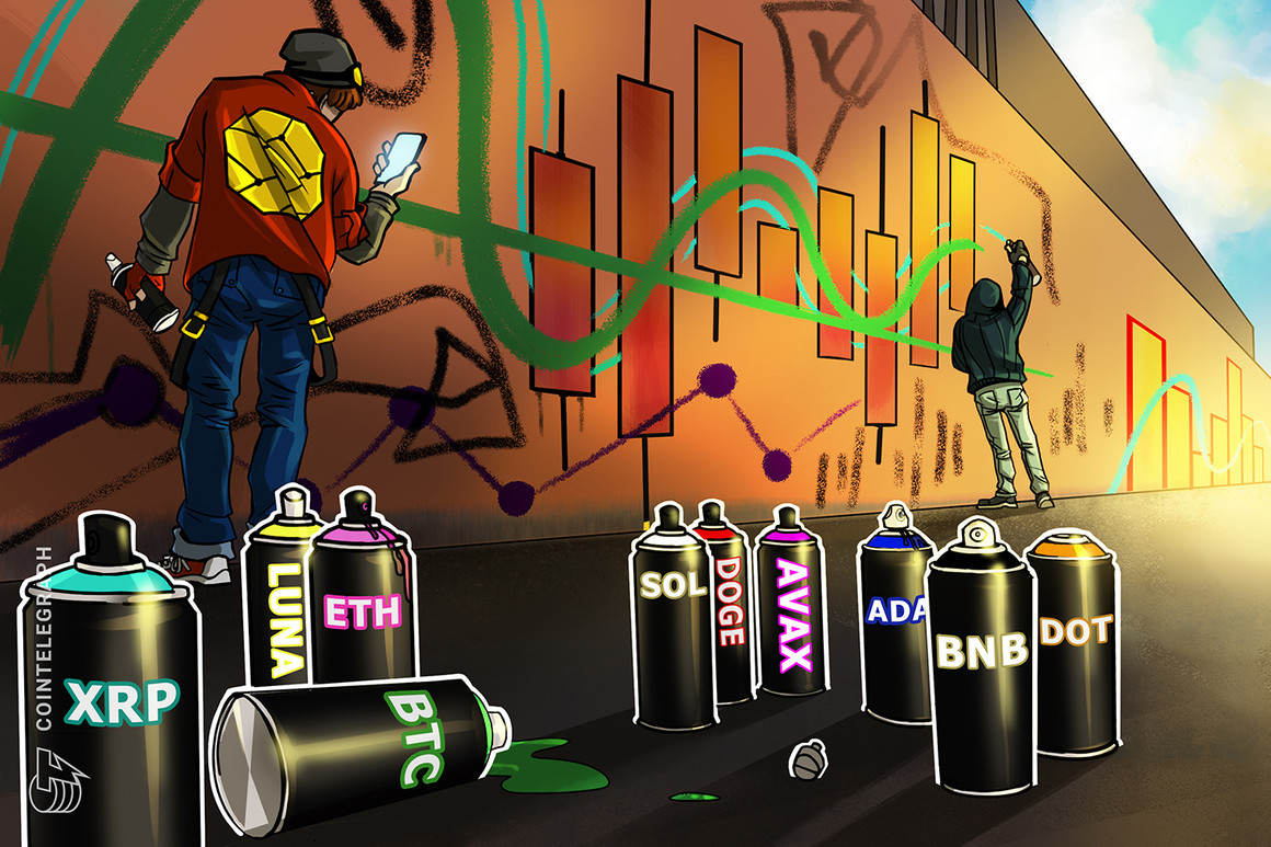 BTC, ETH, BNB, SOL, XRP, ADA, LUNA, AVAX, DOT, DOGE