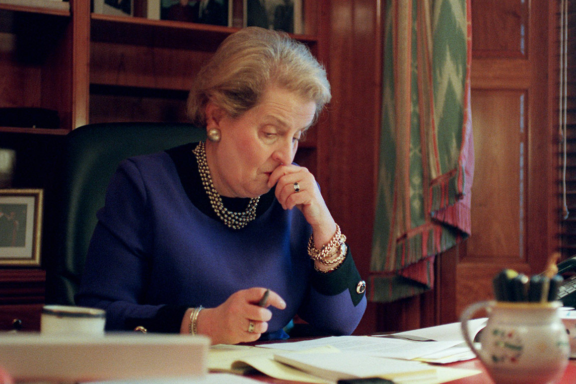 Celebrating Madeleine Albright — the first female secretary of state- POLITICO