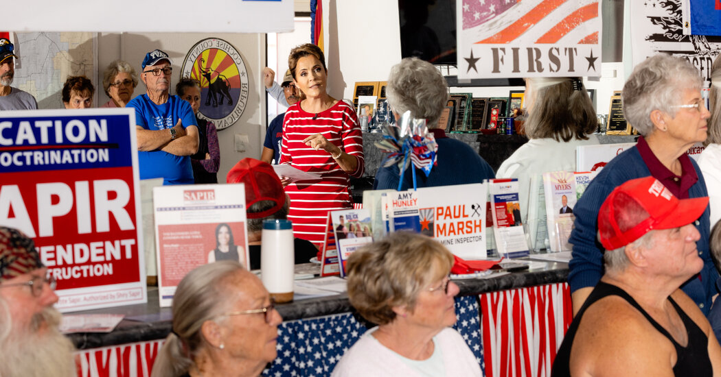 In Arizona, a Swing State Swings to the Far Right