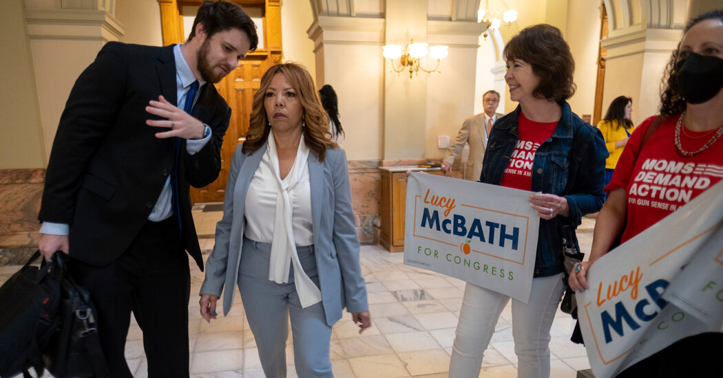 Lucy McBath and Carolyn Bourdeaux Battle Over A Georgia District