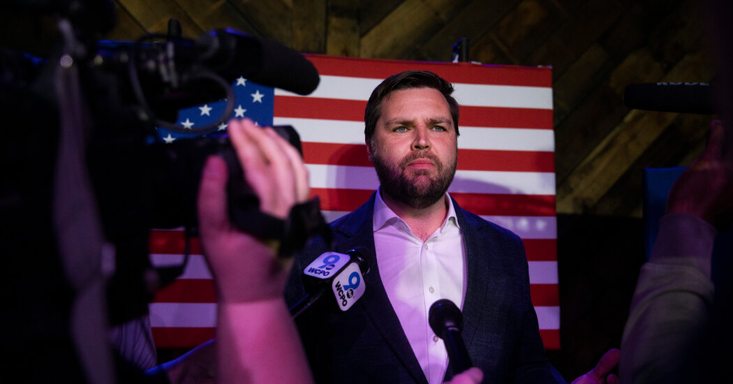J.D. Vance’s Rise From ‘Hillbilly Elegy’ Author to Senate Nominee