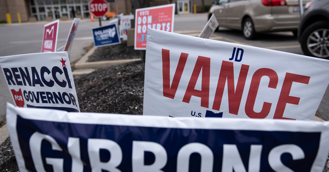 How Ohio’s Map Will Test J.D. Vance’s Political Allure