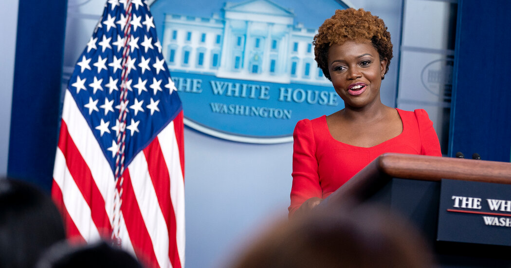 Karine Jean-Pierre Is Named White House Press Secretary